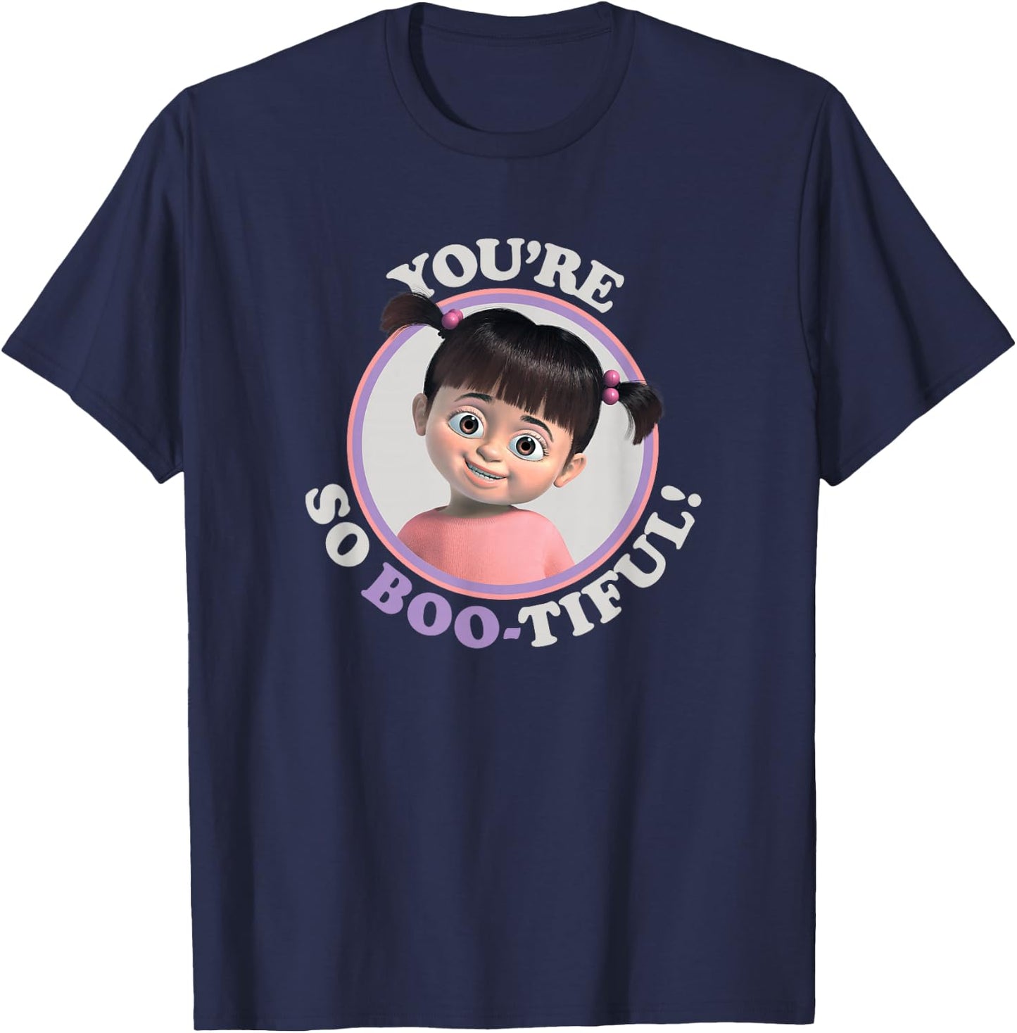 Disney and Pixar's Monsters, Inc. Boo You're So Boo-Tiful! T-Shirt - T-Shirt | Navy