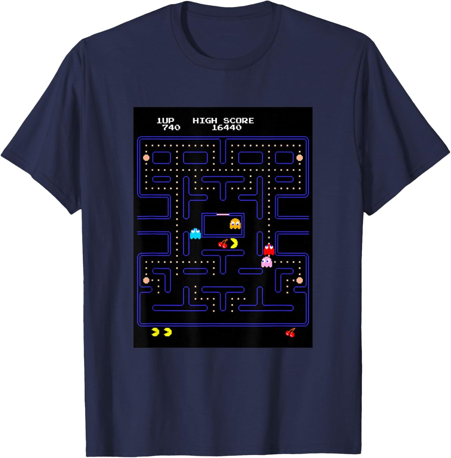 Pac-man T-Shirt - T-Shirt | Navy