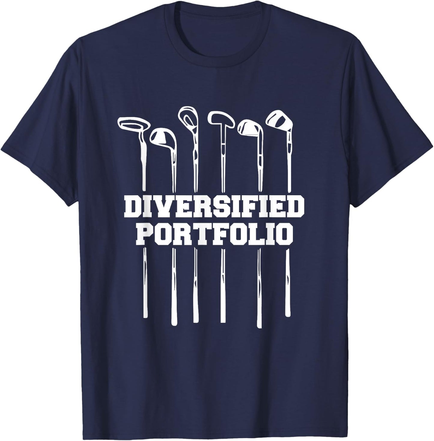 Diversified Portfolio Golf T-Shirt - T-Shirt | Navy