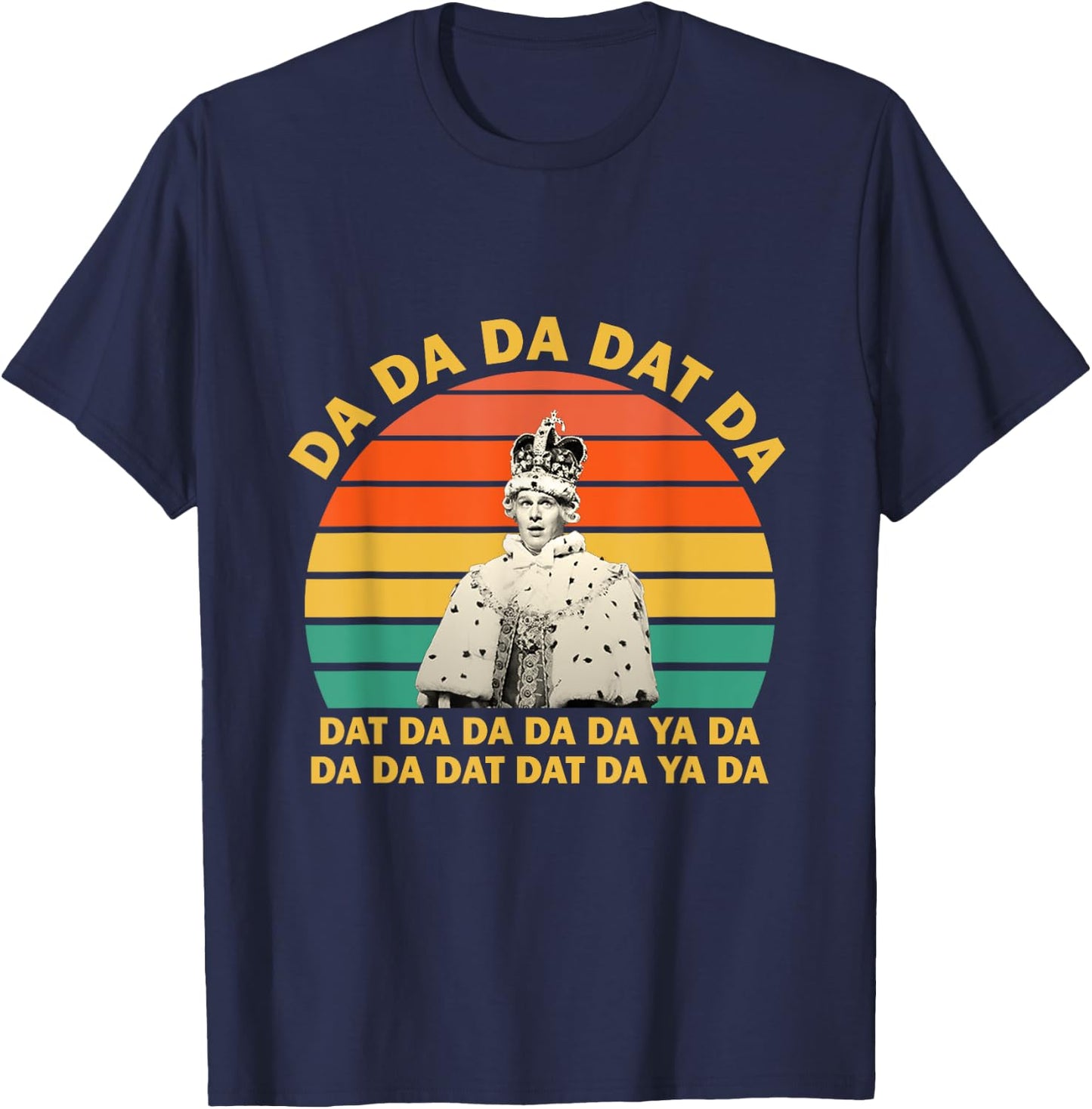Funny Hamilton Quotes Vintage Retro T-Shirt - T-Shirt | Navy