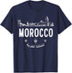 Morocco Travel Morocco Landscape T-Shirt - T-Shirt | Navy