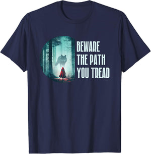 Little Red Riding Hood - Brothers Grimm Fairy Tales T-Shirt - T-Shirt | Navy
