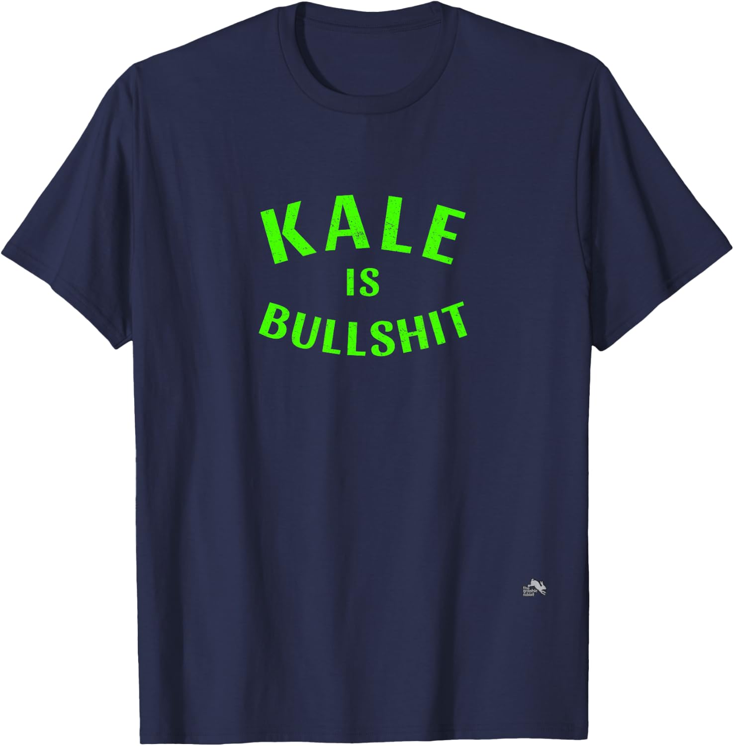 Kale is Bullshit T-Shirt - T-Shirt | Navy
