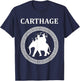 Ancient Carthage Hannibal War Elephant T-Shirt - T-Shirt | Navy