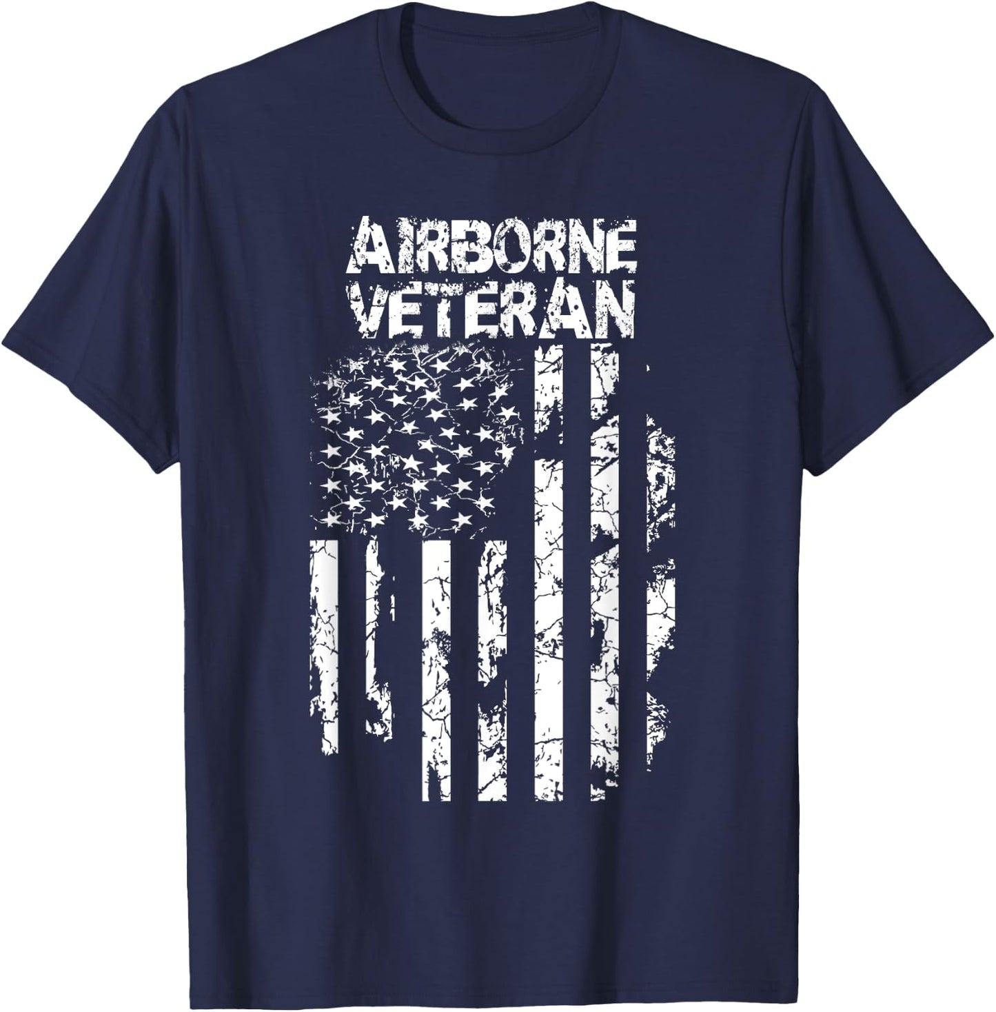 Airborne Veteran T-Shirt - T-Shirt | Navy