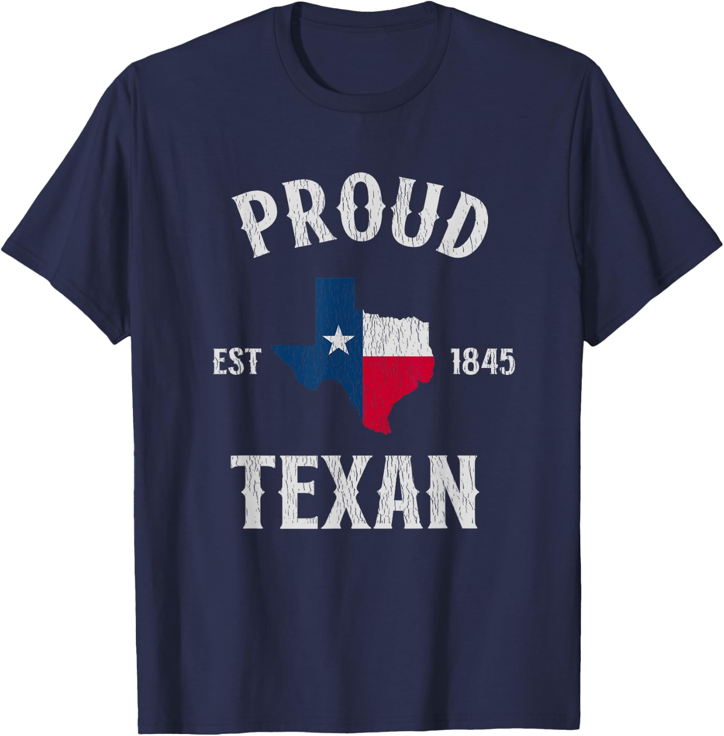 Texas Pride Shirts Men Women Kids Proud Texan T-Shirt - T-Shirt | Navy