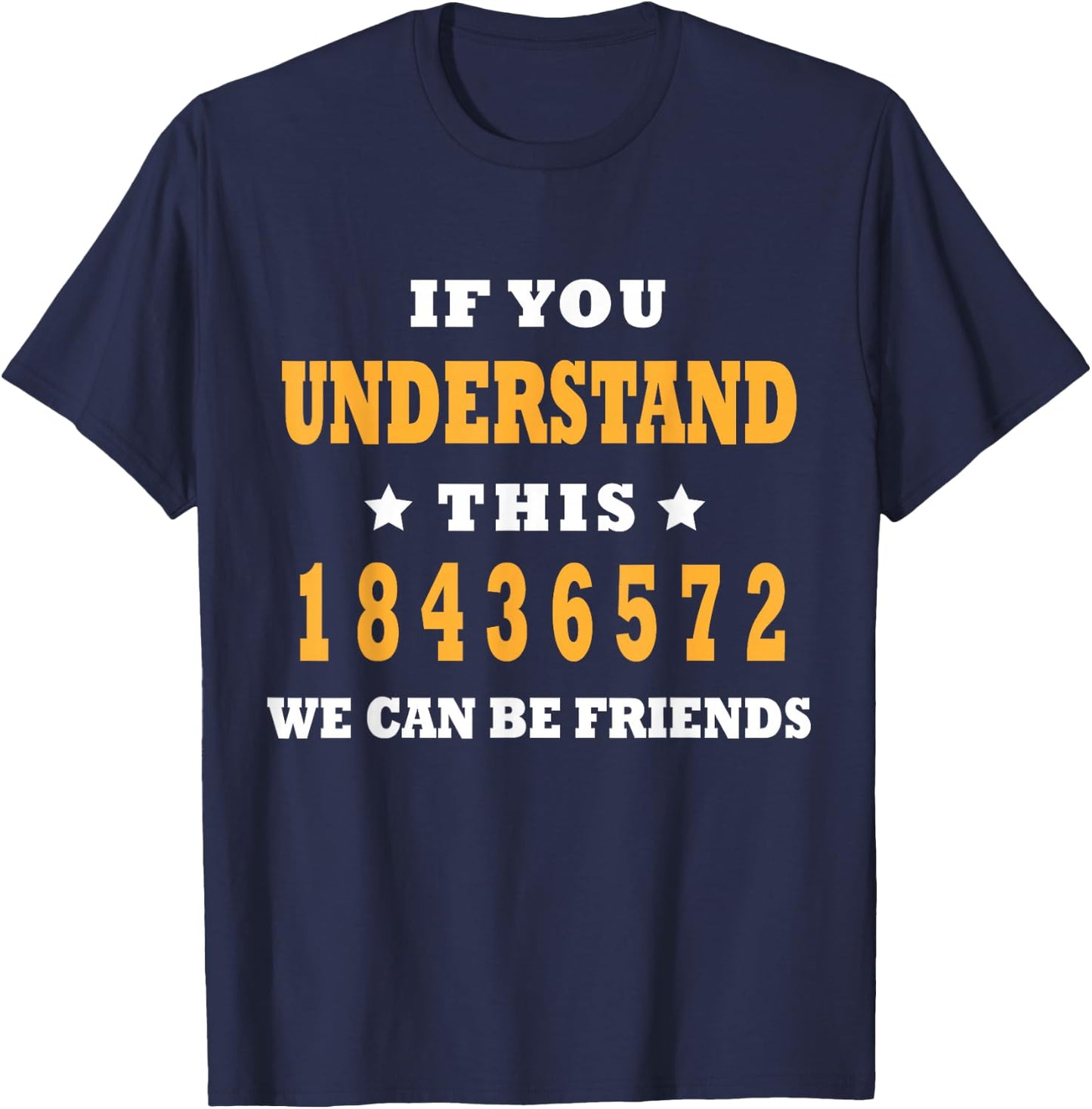 V8 Engine Ignition Sequence for Car Mechanics and Car Fans T-Shirt - T-Shirt | Navy