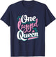 One Legged Queen - Handicap Wheelchair Amputee T-Shirt - T-Shirt | Navy