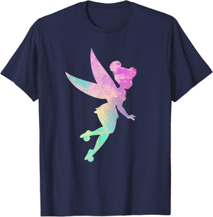 Disney Peter Pan Tinker Bell Tie Dye 90s T-Shirt - T-Shirt | Navy