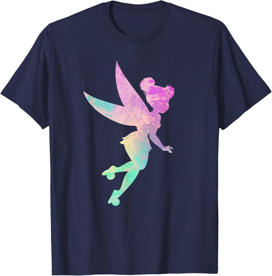 Disney Peter Pan Tinker Bell Tie Dye 90s T-Shirt - T-Shirt | Navy