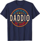 DADDIO The Legend The Man, Funny DADDIO Fathers Day T-Shirt - T-Shirt | Navy