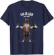 Boxer Dog Weightlifting in Fitness Gym Women Kids T-Shirt - T-Shirt | Navy