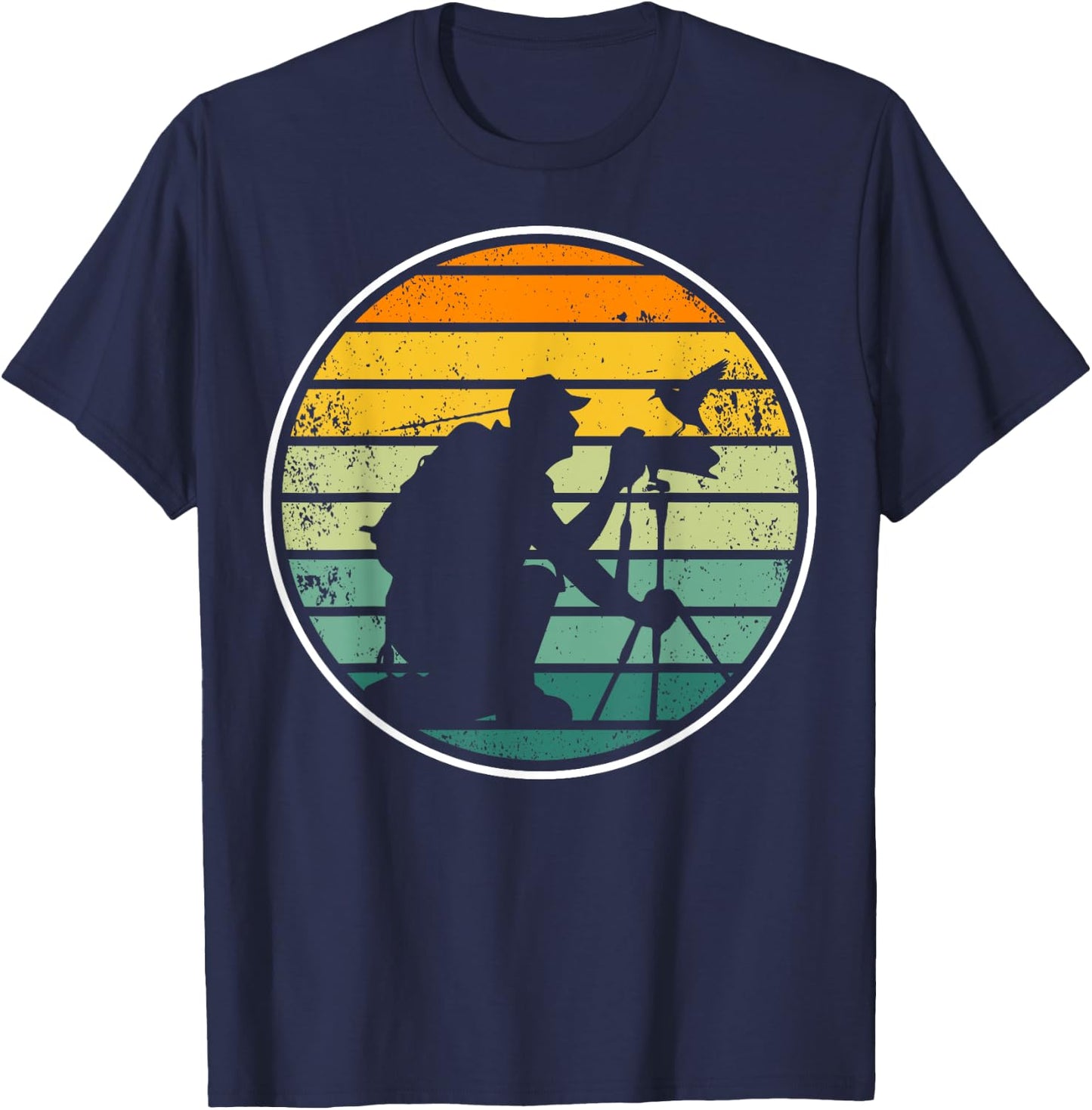 Bird Photographer Nature Lover Bird Photography Enthusiast T-Shirt - T-Shirt | Navy