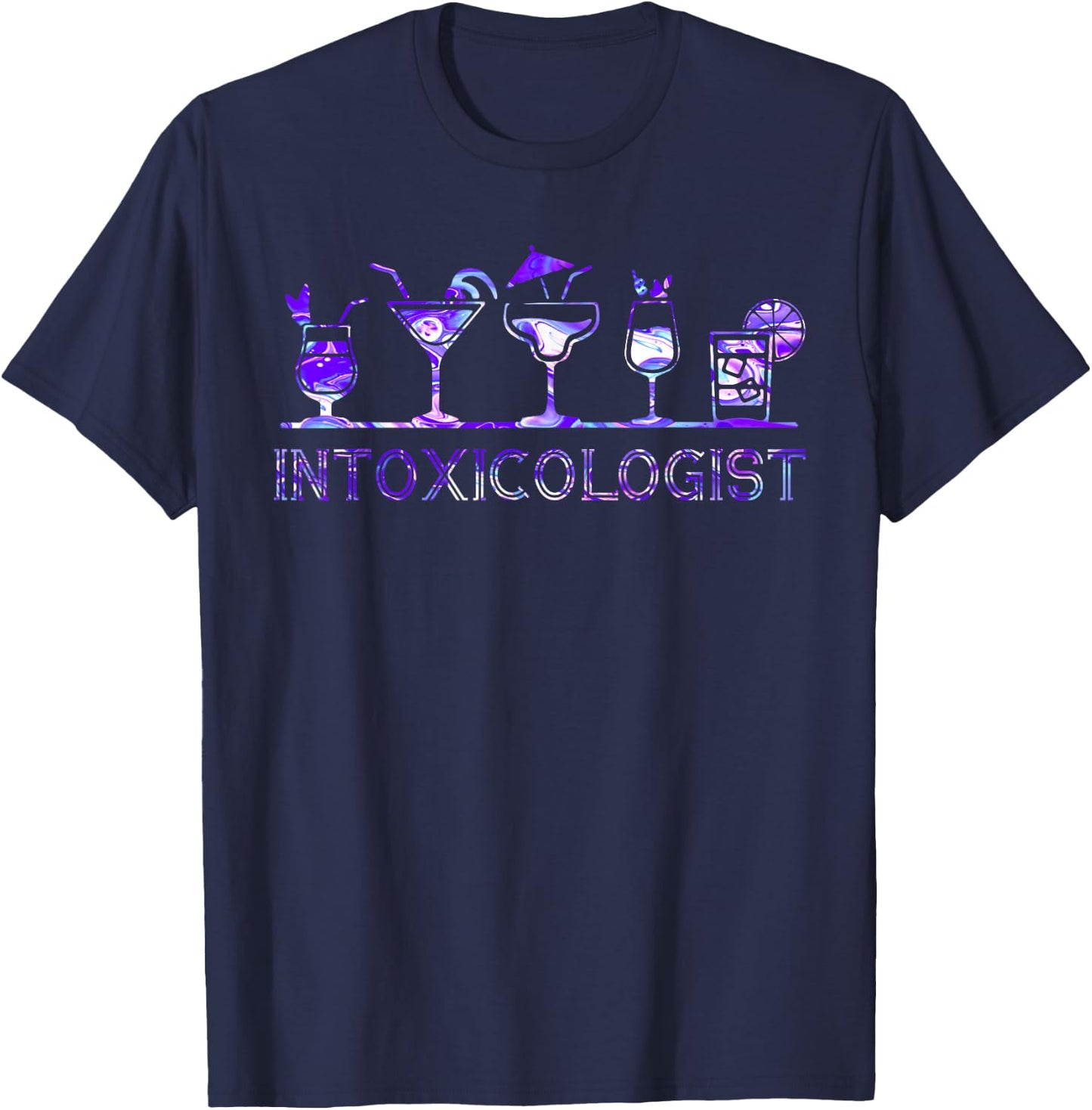 Intoxicologist T-Shirt - T-Shirt | Navy