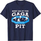 Meet Me At The Gaga Pit Dodgeball Costume Kids Gaga Ball T-Shirt - T-Shirt | Navy
