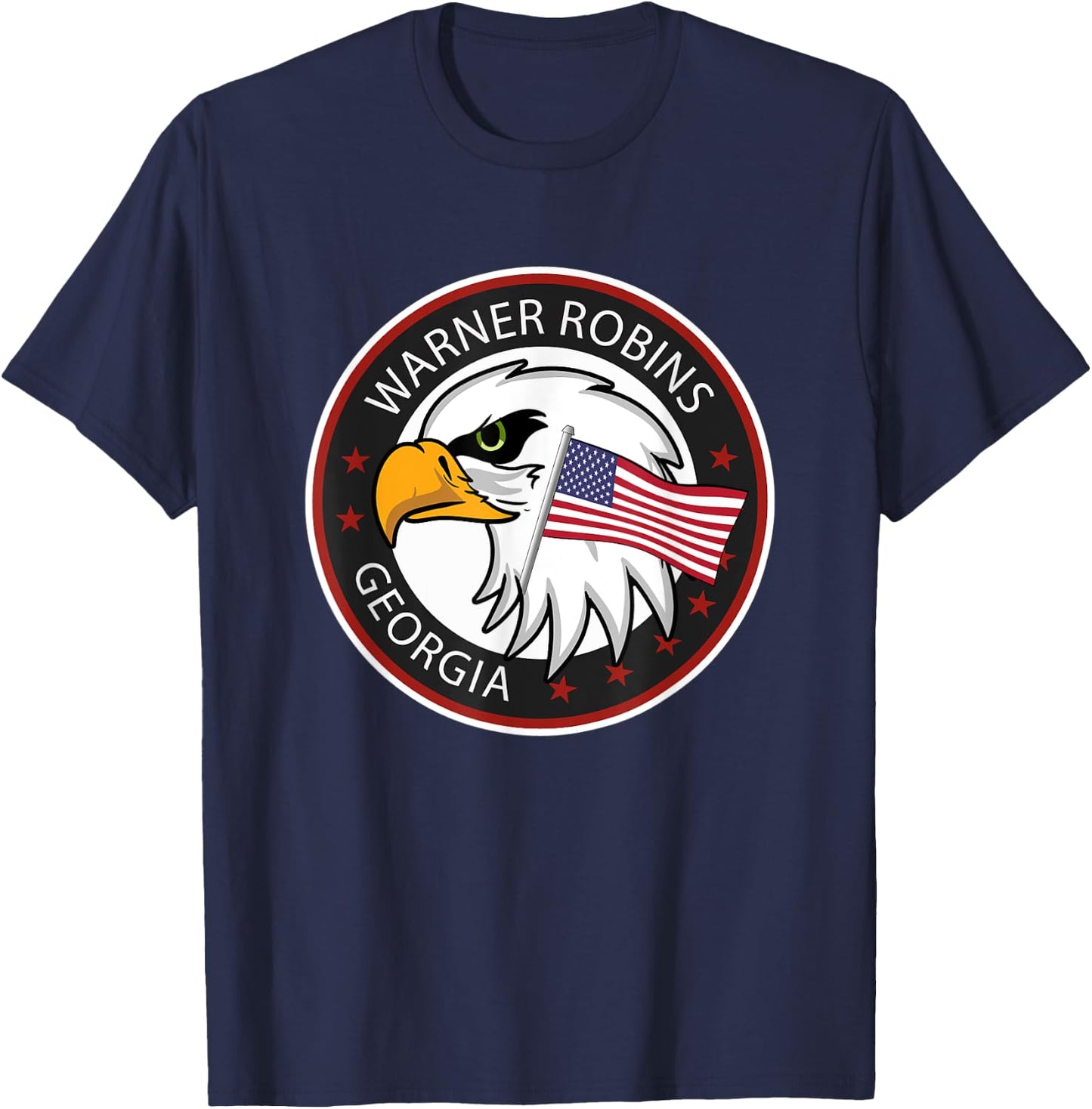 Warner Robins Georgia GA T-Shirt - T-Shirt | Navy