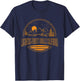 Vintage Lagunitas-Forest Knolls California Mountain Print T-Shirt - T-Shirt | Navy