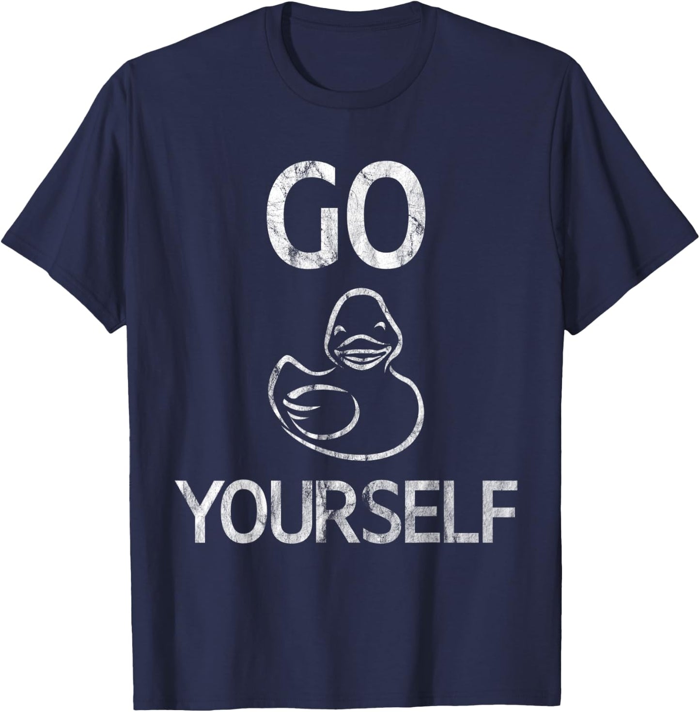 Go Duck Yourself T-Shirt - T-Shirt | Navy