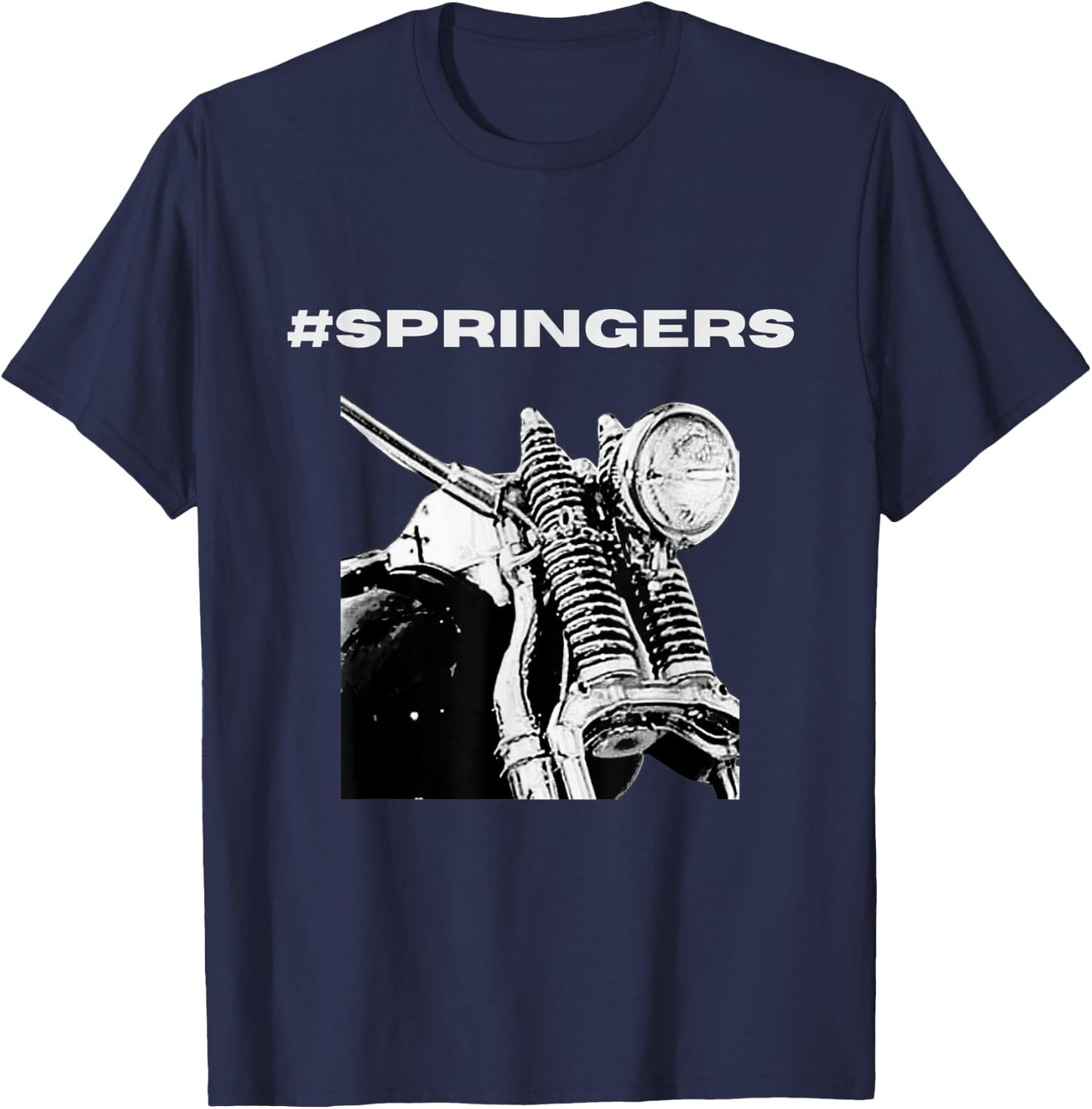 S66 Biker. #Springers T-Shirt - T-Shirt | Navy