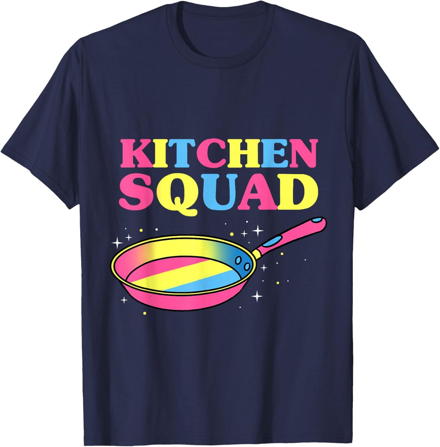 Kitchen Squad Pan Pride T-Shirt - T-Shirt | Navy