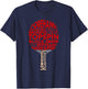 Table Tennis Ping Pong Racket Player Funny Men Women Gift T-Shirt - T-Shirt | Navy