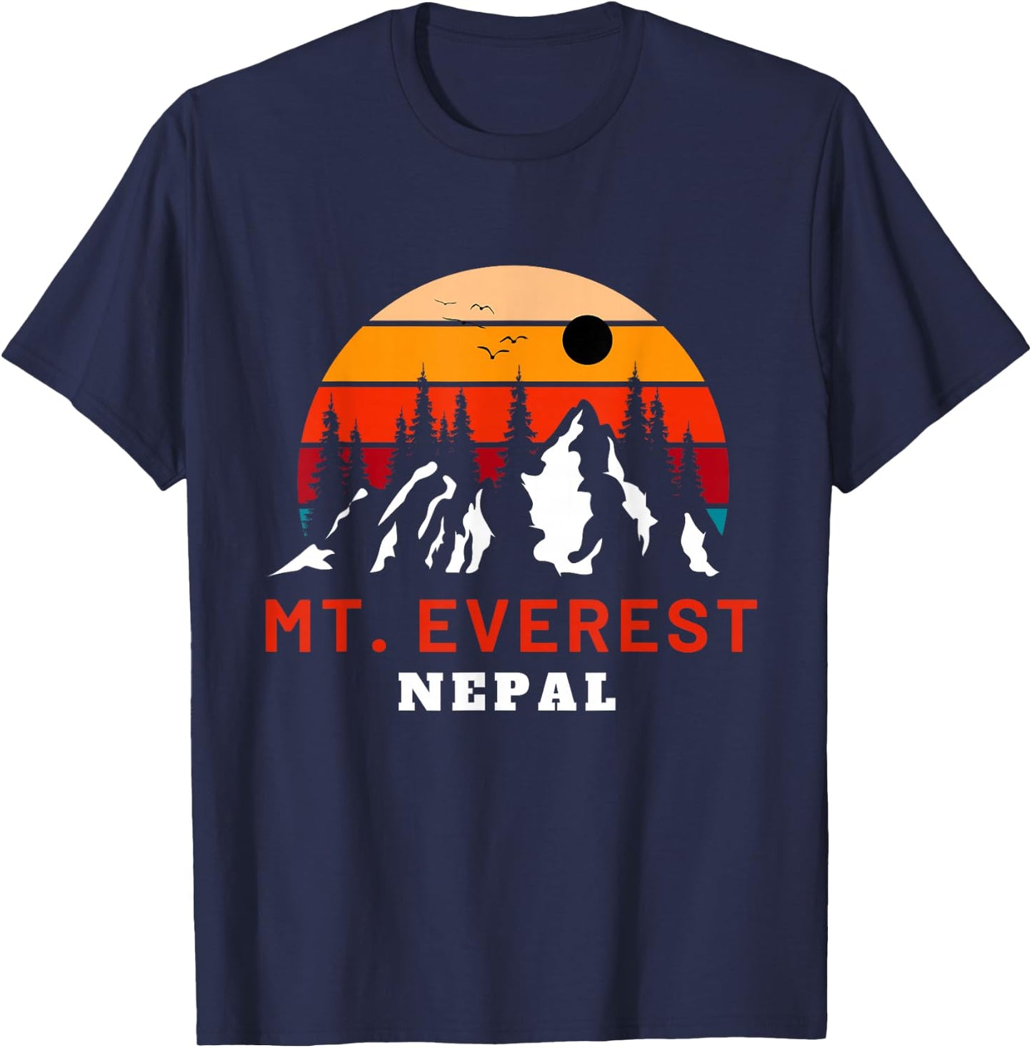 Mount Everest T-Shirt - T-Shirt | Navy