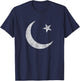 Pakistan Pakistani Flag Lahore Karachi Islamabad Peshawar T-Shirt - T-Shirt | Navy
