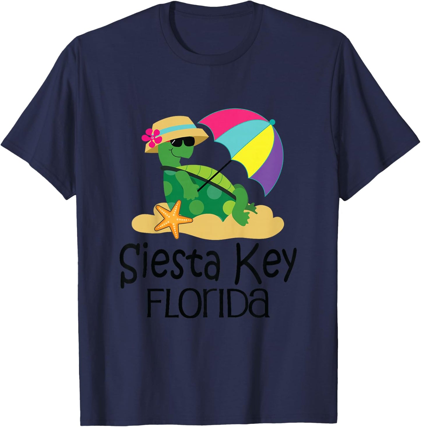 Kids Siesta Key Florida T-Shirt - T-Shirt | Navy