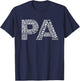 PA Design Physician Assistant T-Shirt - T-Shirt | Navy