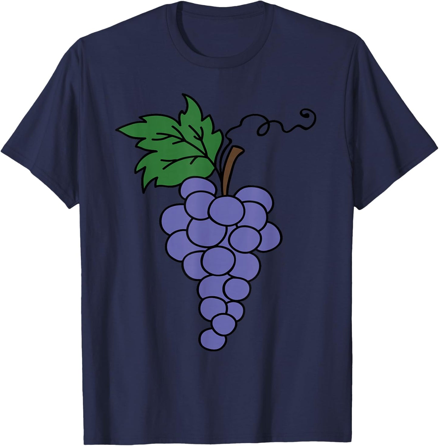 Funny Grape Matching Group Halloween Costume T-Shirt - T-Shirt | Navy