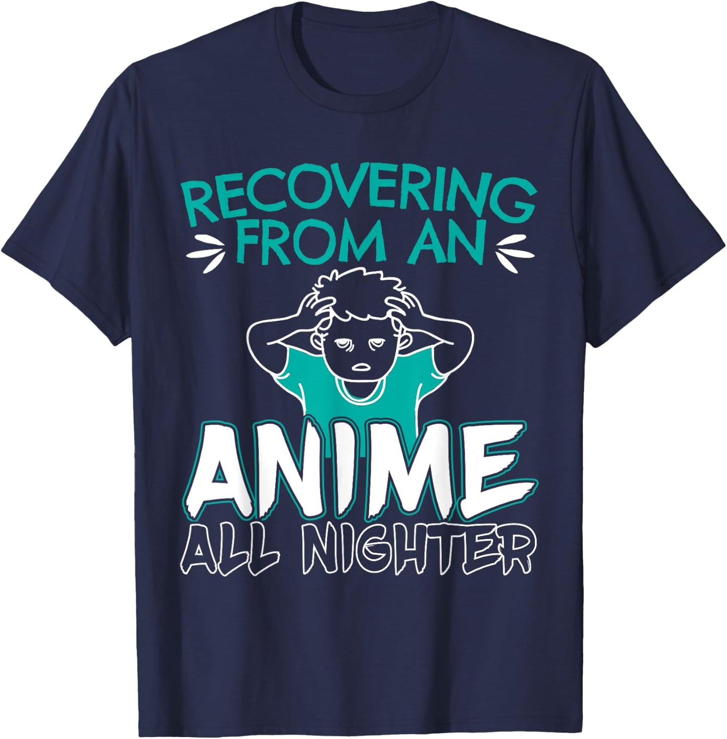 Fairy Tail Manga Gift a Funny Anime Lovers T-Shirt - T-Shirt | Navy