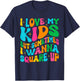 I Love My Kids But Sometimes I Wanna Square Up Mom Funny T-Shirt - T-Shirt | Navy