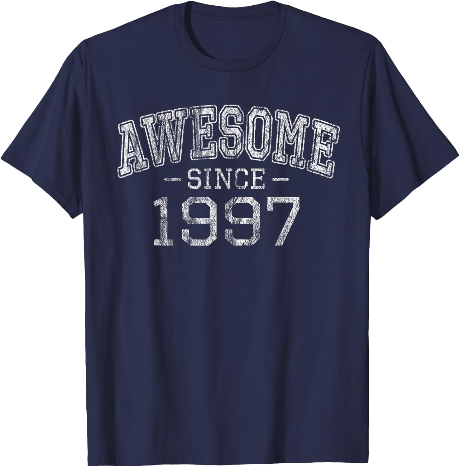 Awesome since 1997 Vintage Style Born in 1997 Birthday Gift T-Shirt - T-Shirt | Navy