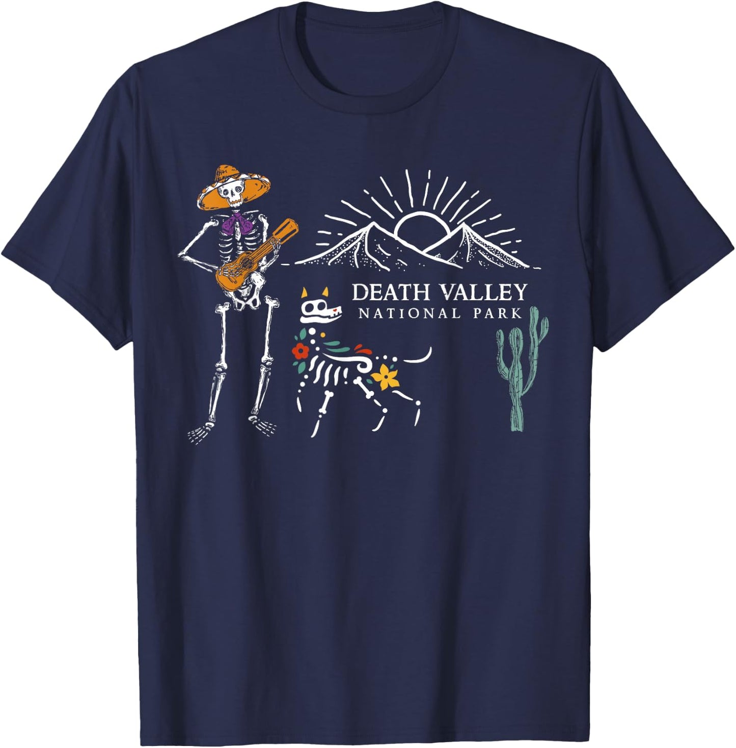 Death Valley National Park Shirt, Appalachian Trail T-Shirt - T-Shirt | Navy
