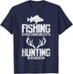 Fishing Hunting T-Shirt - T-Shirt | Navy