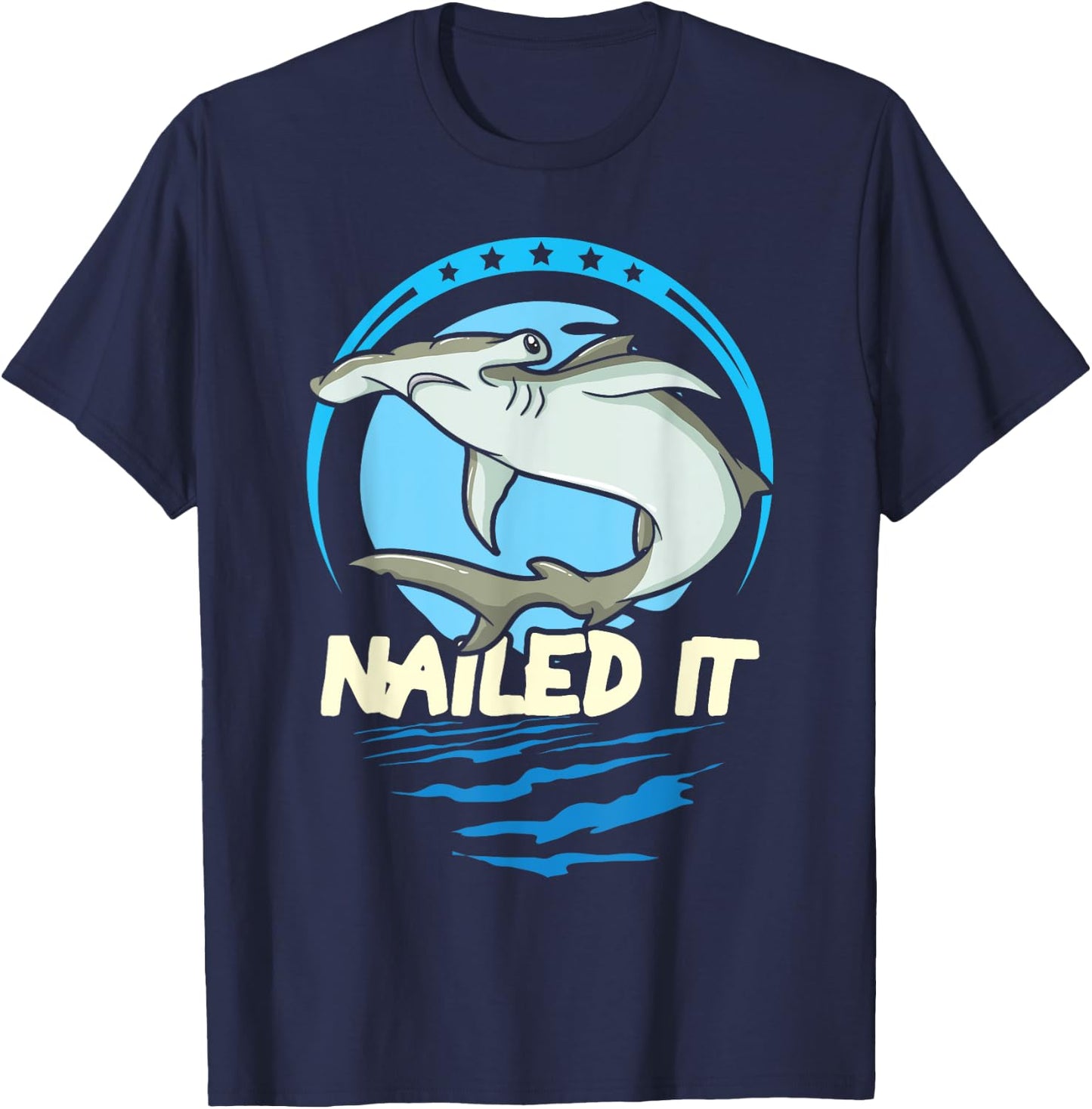 Hammerhead Shark Gift Kids T-Shirt - T-Shirt | Navy
