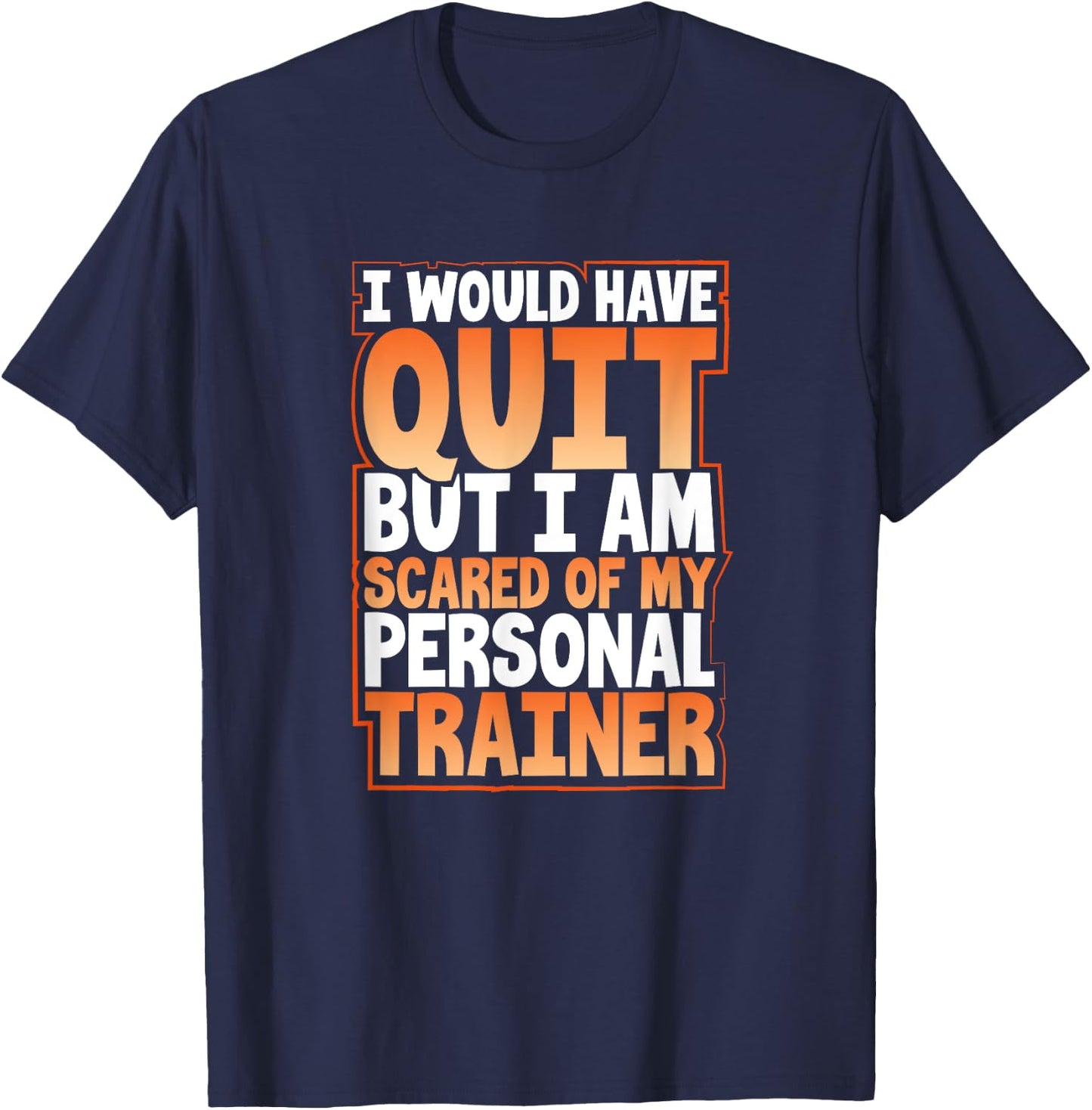 Funny Fitness Gym Workout Gift Women Exercise T-Shirt - T-Shirt | Navy