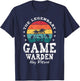 Legendary Retired Game Warden T-Shirt - T-Shirt | Navy