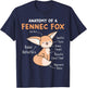 Anatomy Of A Fennec Fox Cute Fennec Fox Lover Gift T-Shirt - T-Shirt | Navy