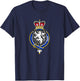 Long Coat of Arms - Family Crest T-Shirt - T-Shirt | Navy