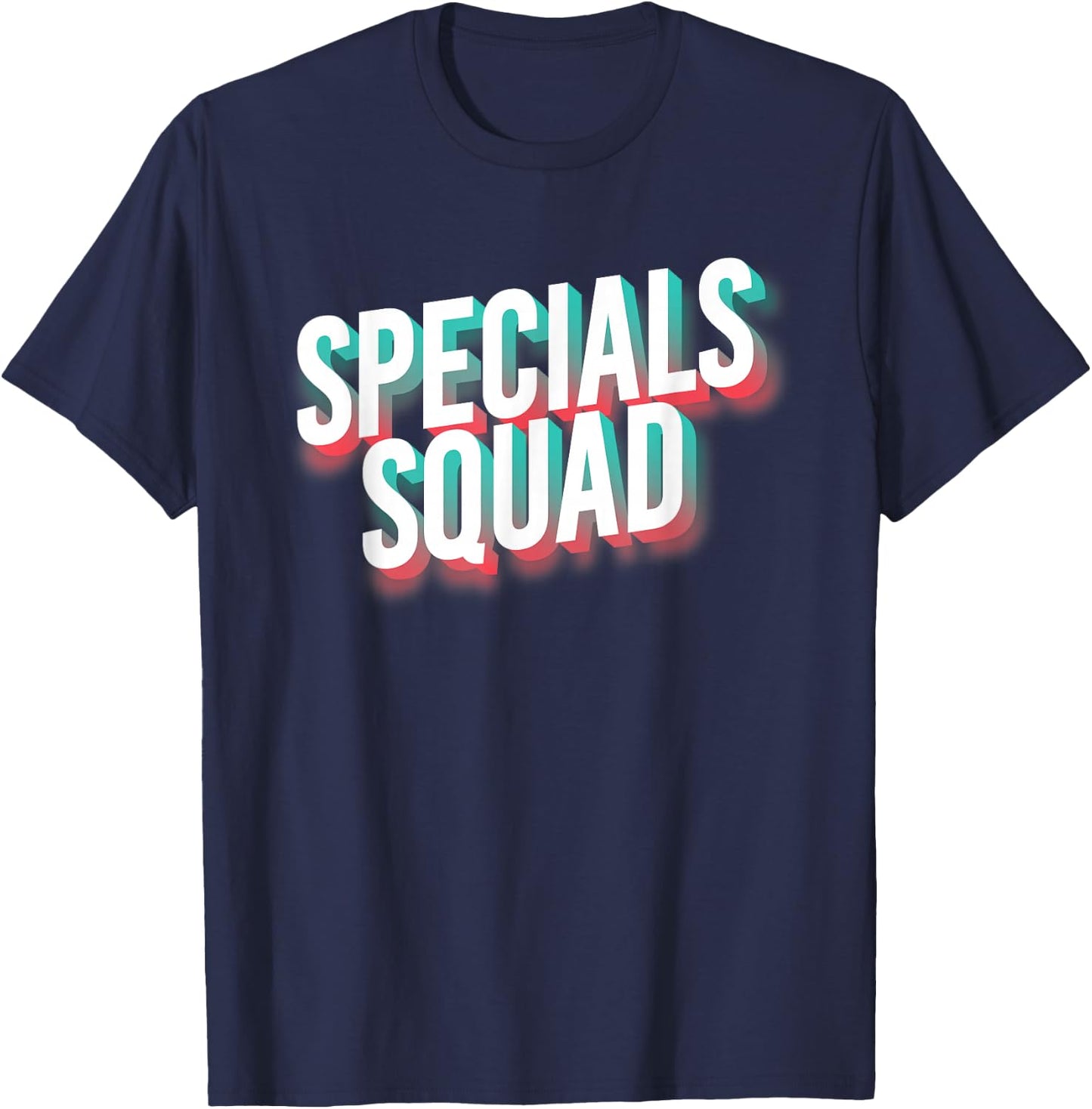 Specials Squad Team Art Music PE Tech Gym Teacher T-Shirt - T-Shirt | Navy