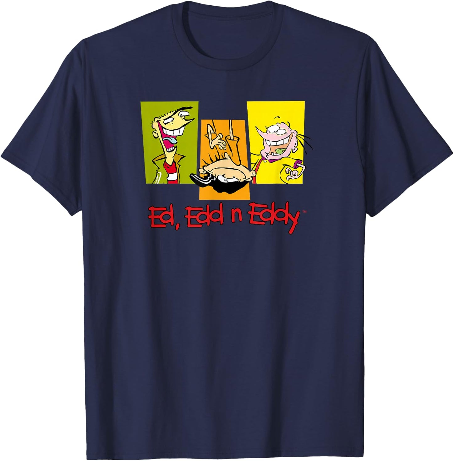 Ed EDD n Eddy Three EDS T-Shirt - T-Shirt | Navy