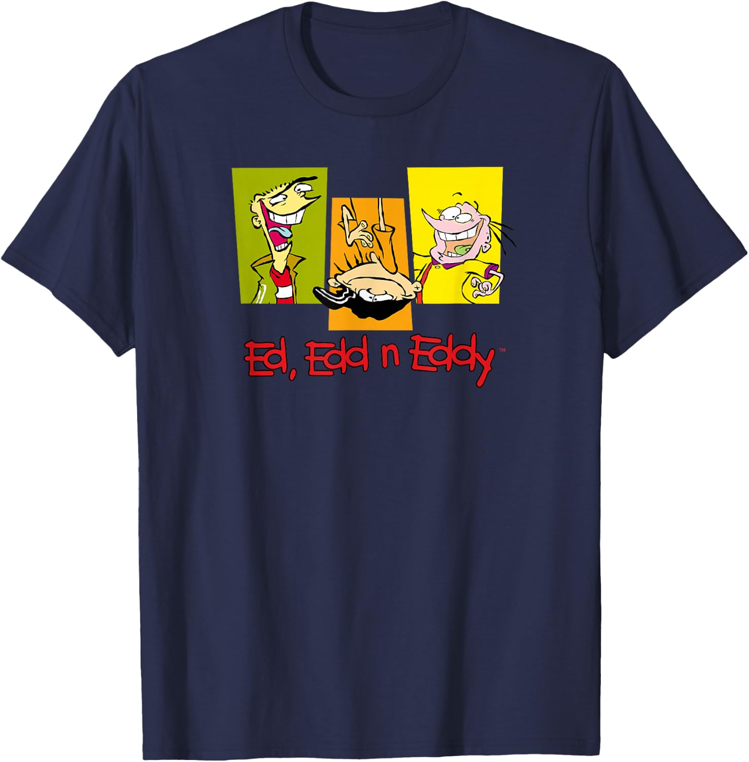 Ed EDD n Eddy Three EDS T-Shirt - T-Shirt | Navy