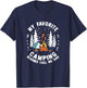My Favorite Camping Buddies Call Me Dad Campers Fathers Day T-Shirt - T-Shirt | Navy