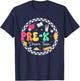 Pre-K Dream Team Groovy Back To School Pre-K Squad Teacher T-Shirt - T-Shirt | Navy