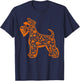 Pumpkin Miniature Schnauzer Candy Halloween Kids T-Shirt - T-Shirt | Navy