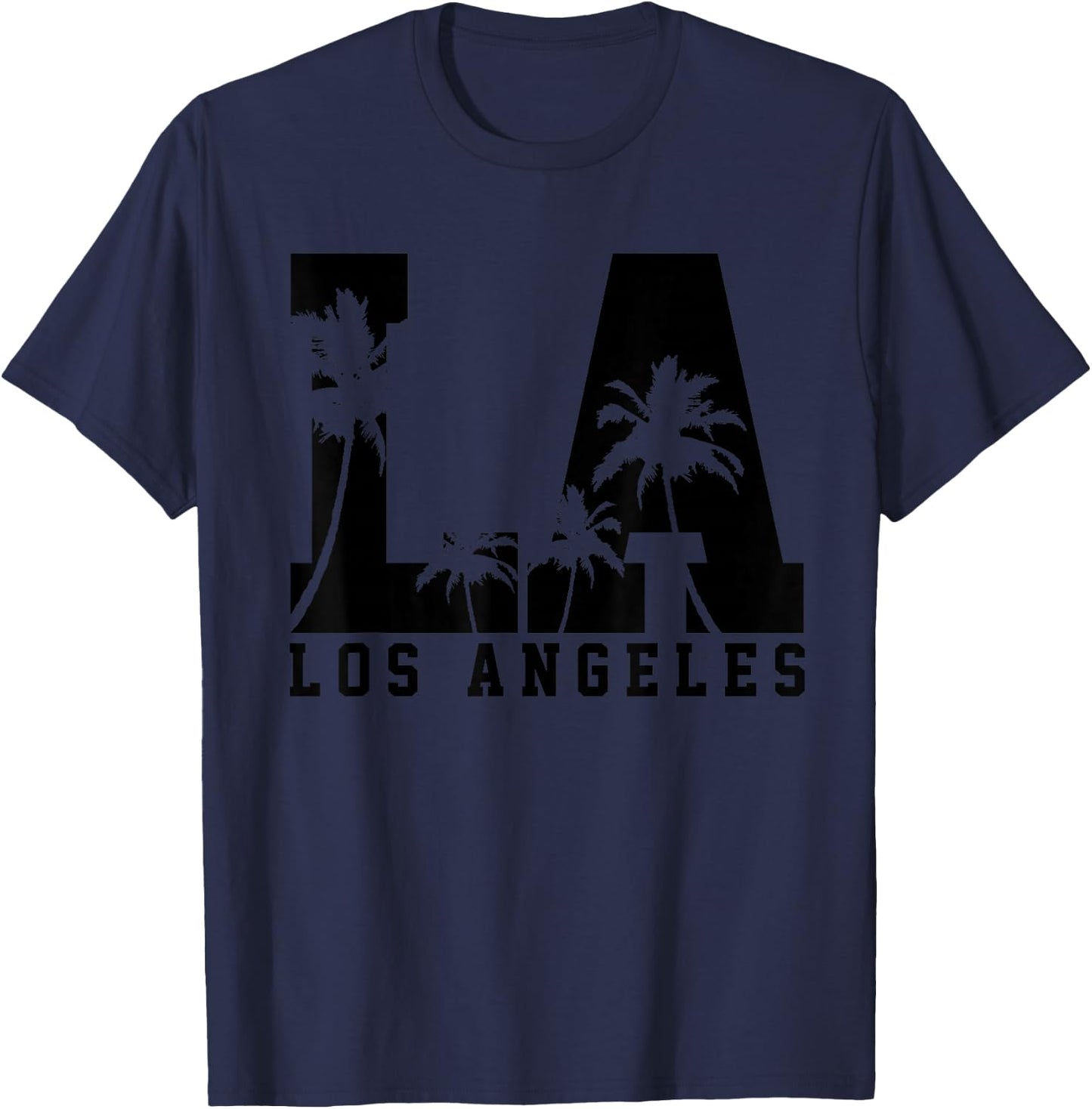 Los Angeles LA California California USA America Souvenir T-Shirt - T-Shirt | Navy