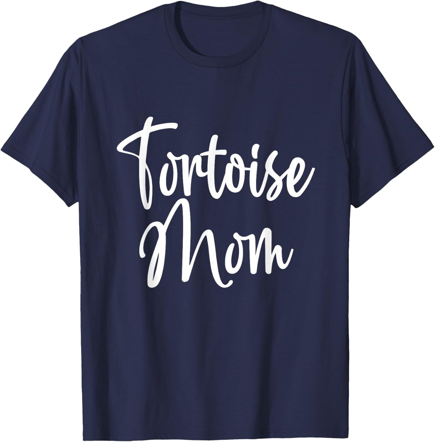 Vintage Tortoises African Spurred Tortoise Mom Turtle Gifts T-Shirt - T-Shirt | Navy