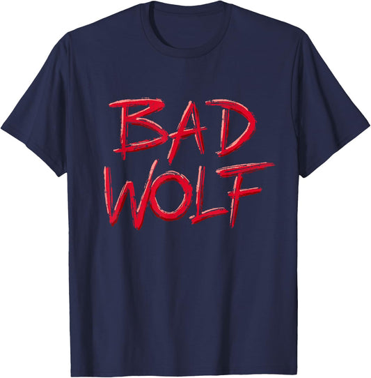 Bad wolf Scary cool T-Shirt - T-Shirt | Navy