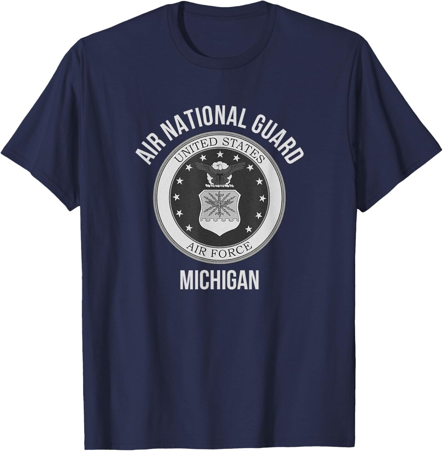 Michigan Air National Guard T-Shirt - T-Shirt | Navy